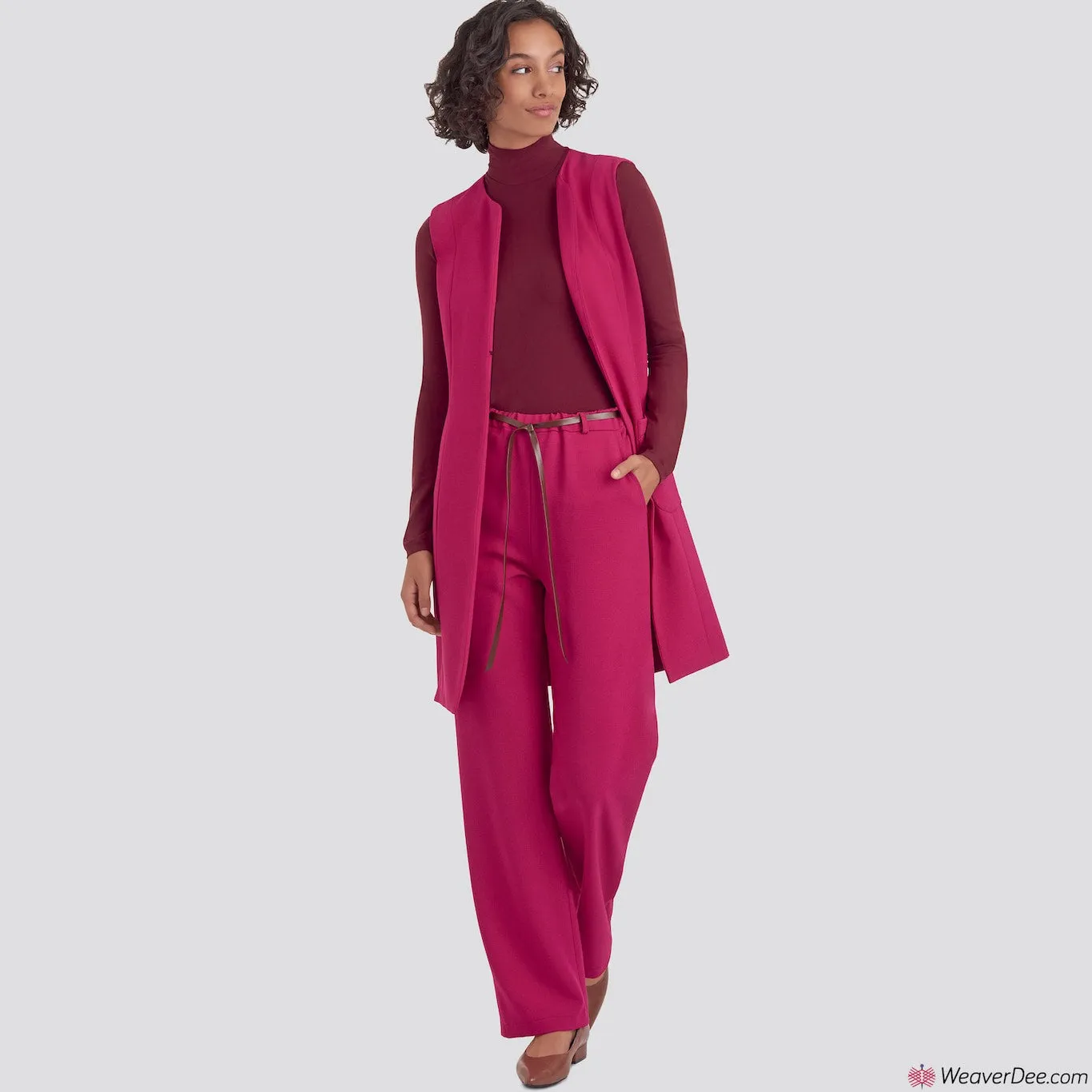 Simplicity Pattern S9184 Misses' & Women's Vest & Pants