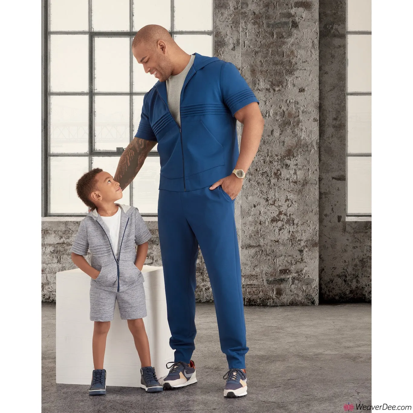 Simplicity Pattern S9482 Boys' & Men's Tracksuit