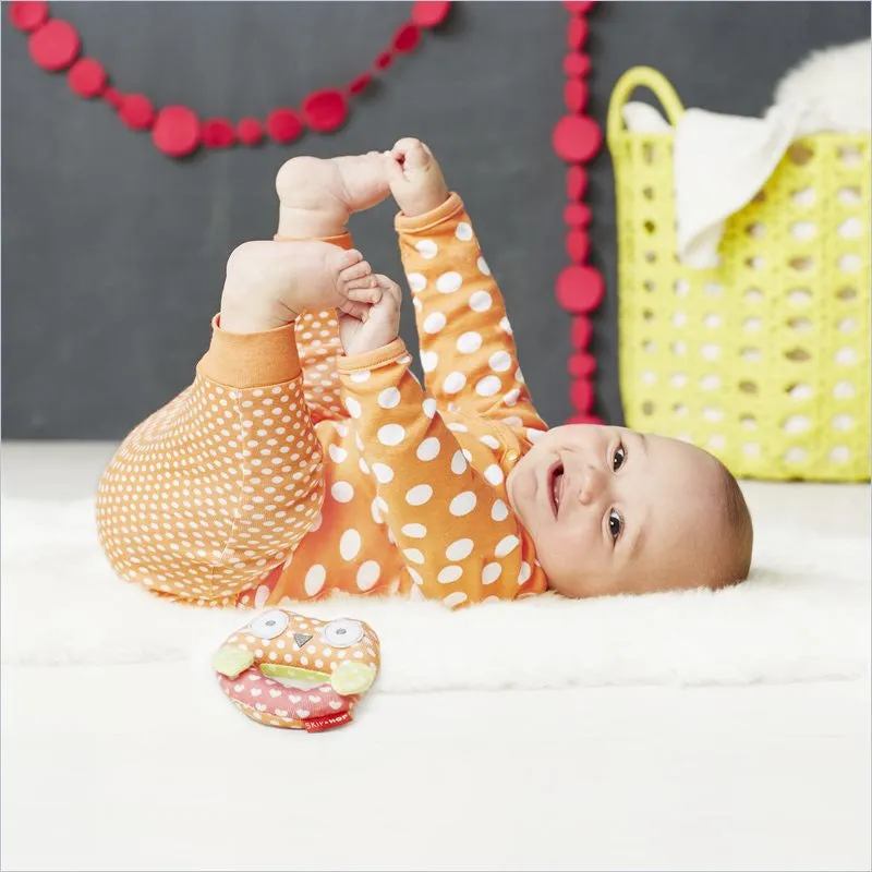 Skip Hop Layette Pop Prints Playwear Set in Dots Tangerine