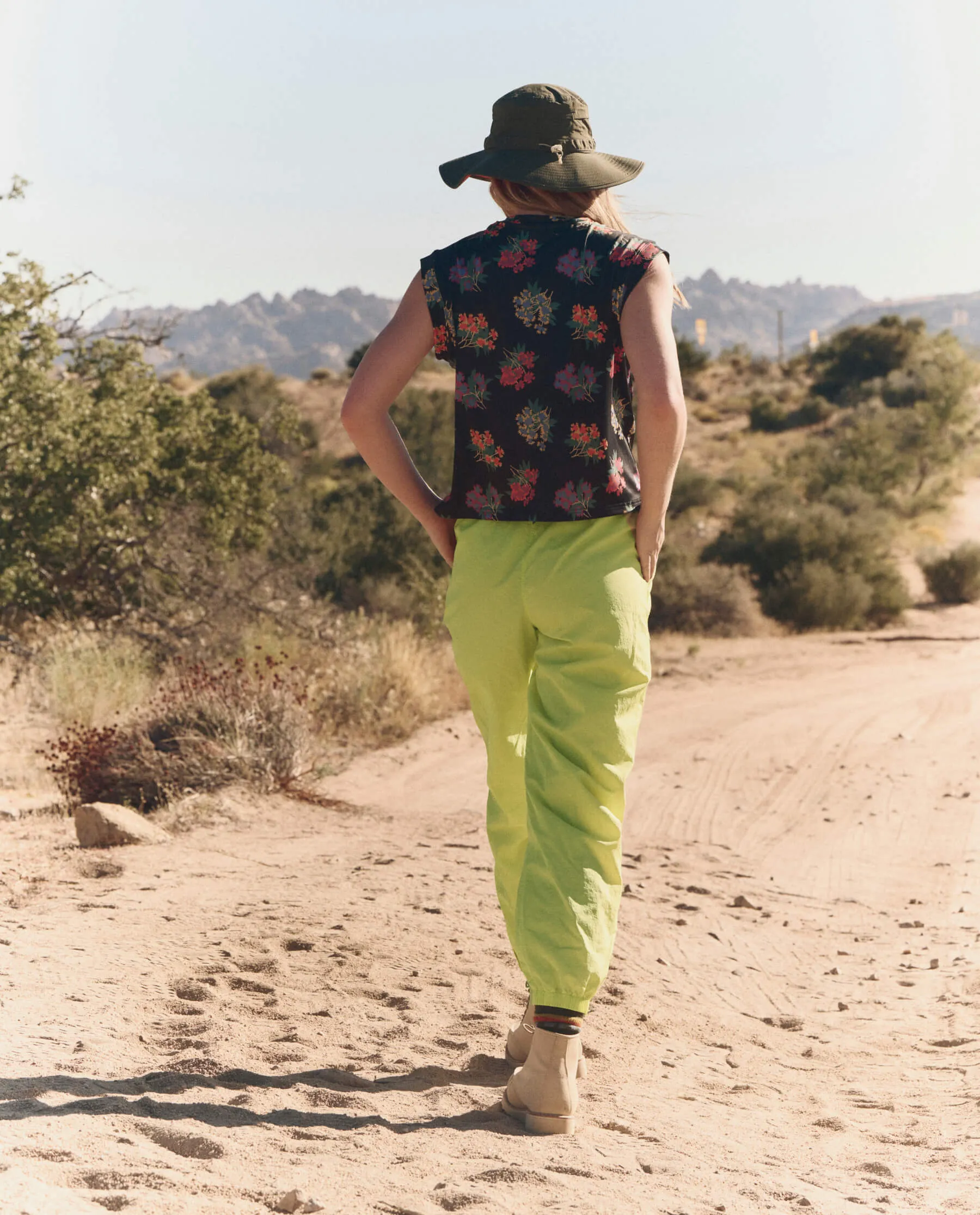 The Trailhead Pant. -- Citron