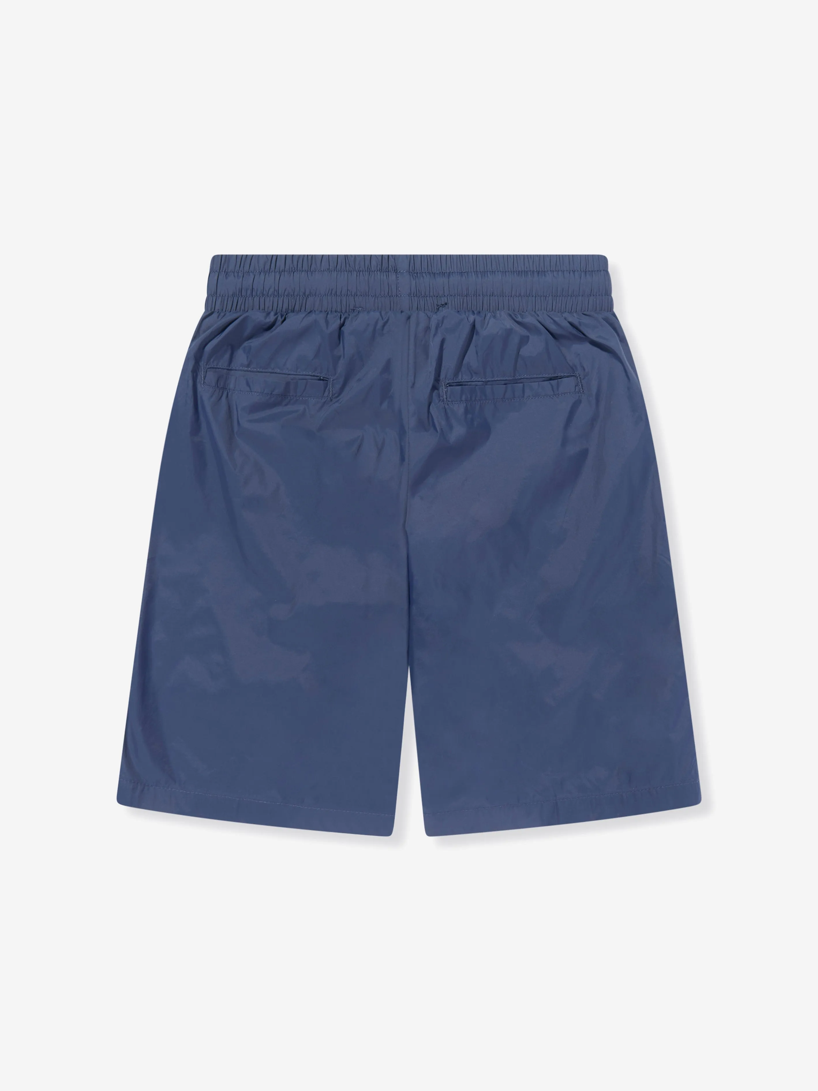 Trussardi Boys Zakery Logo Swim Shorts in Navy