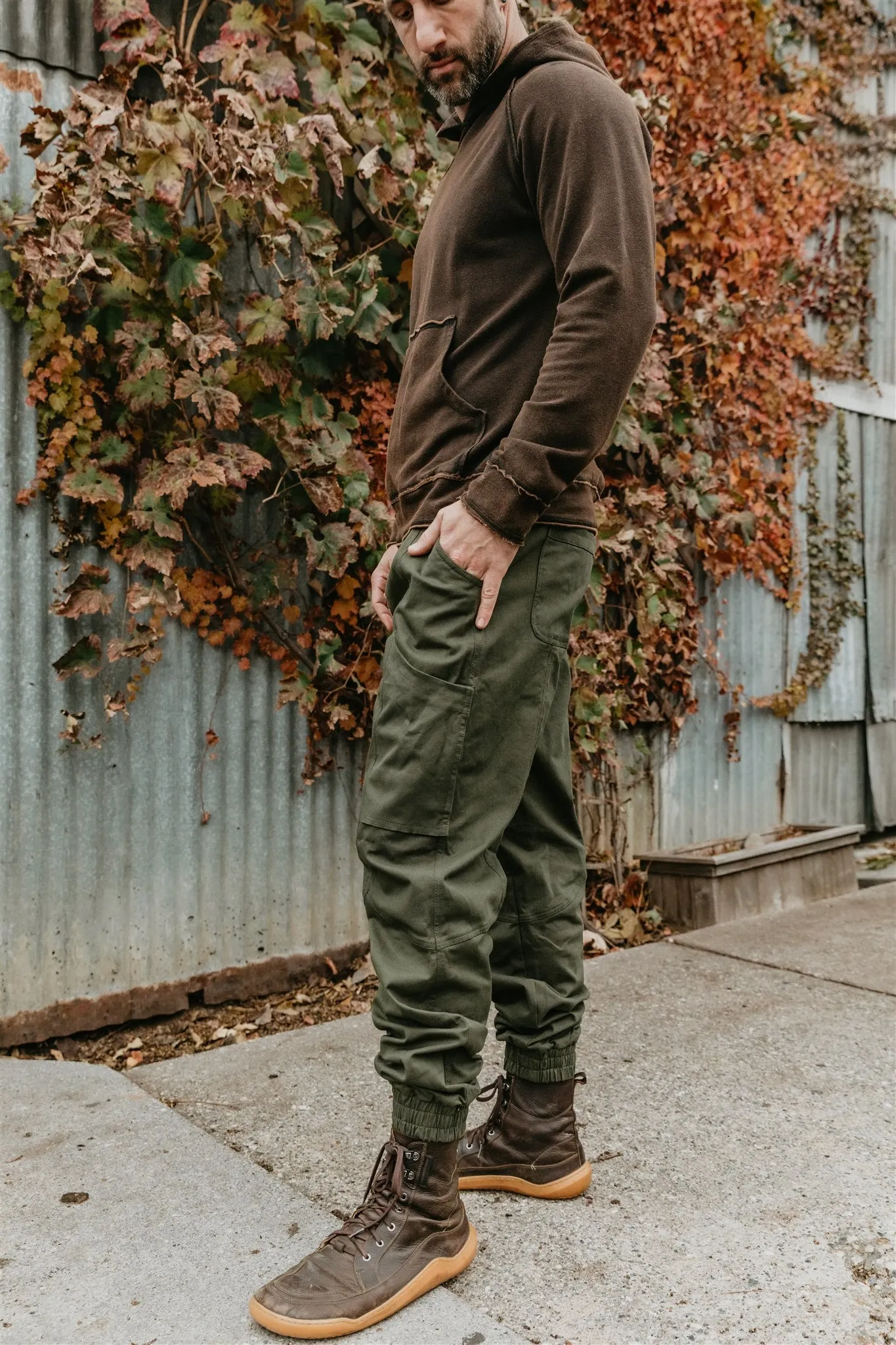 Work Joggers Army Green